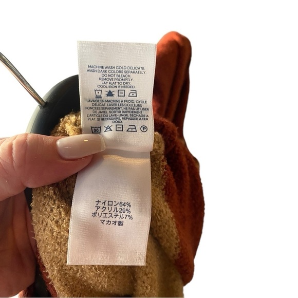 Plus Size Lands' End Slounge Hooded Pullover Stripe Sweater I Size: 2X (20W-22W) - Picture 10 of 10